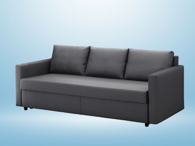 IKEA Friheten ugaona na plavoj pozadini