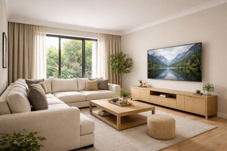 Kolika razdaljina treba da bude između ugaone garniture i TV-a